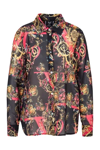 Блуза Versace Hemd Kala, разноцветный