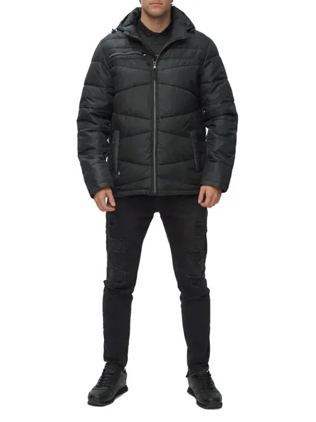 Куртка мужская NoBrand AD62188 черная 56 RU