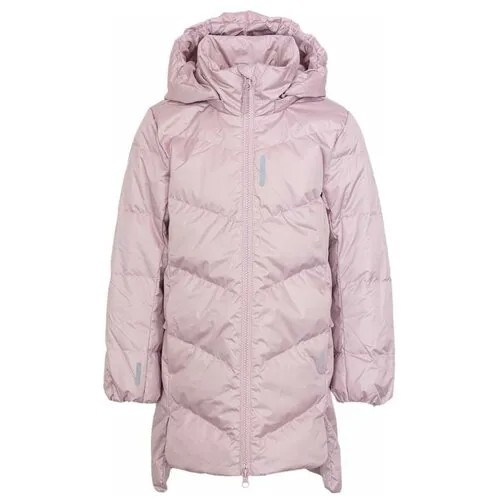 Пальто демисезонное для девочки котофей 07858011-40 размер 116 цвет розовый