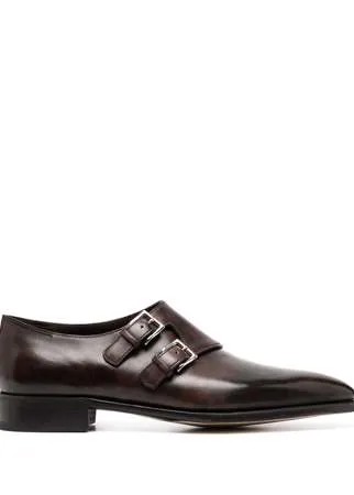 John Lobb туфли монки Chapel с пряжками