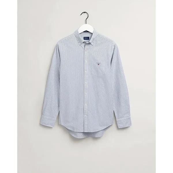 Рубашка Gant Regular Oxford Banker Buttoned, синий