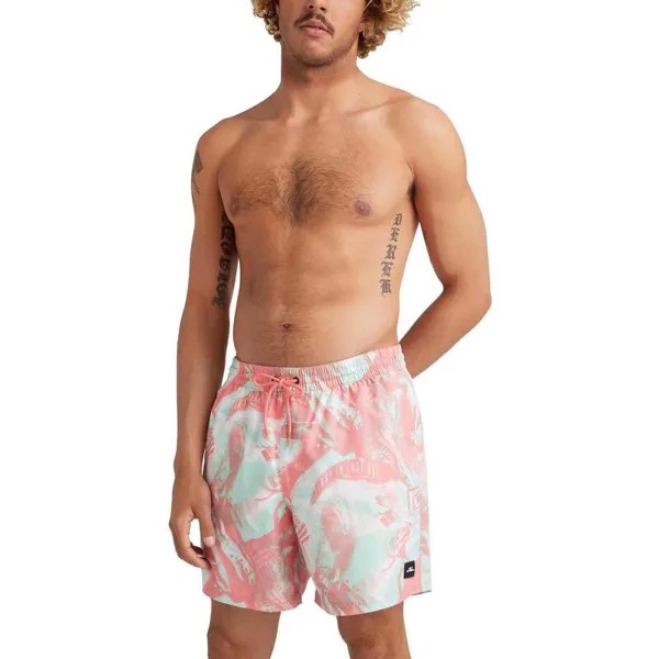 Мужские шорты для плавания Cali Crazy 16 дюймов - розовый O'NEILL, цвет rosa
