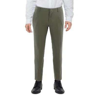 Мужские легкие классические брюки скинни Perry Ellis Portfolio BHFO 9458