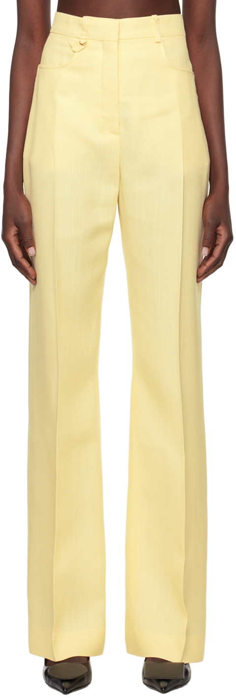 Желтые брюки Le Pantalon Sauge Jacquemus