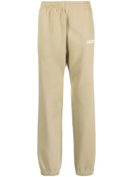 Jacquemus спортивные брюки Le Jogging, нейтральный цвет