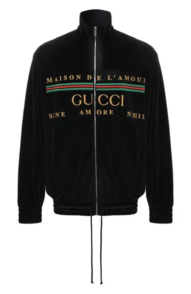 Хлопковый бомбер Gucci