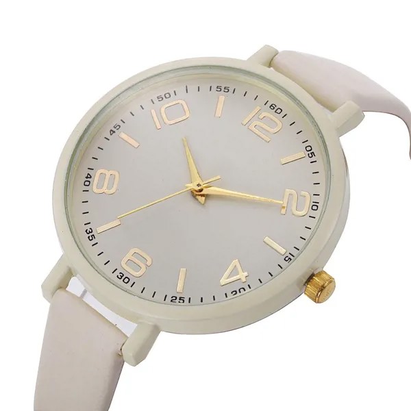 Роскошные наручные часы для женщин Мода Кварцевые часы Силиконовый ремешок Циферблат Женщины Wathes Повседневные женские часы relogio feminino
