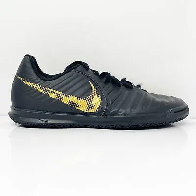 Черные футбольные бутсы Nike Boys Tiempo Legend 7 Club IC AH7260-077, размер 3 года