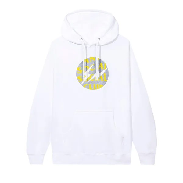 Худи Anti Social Social Club x Fragment Called Interference Hoodie 'White', белый