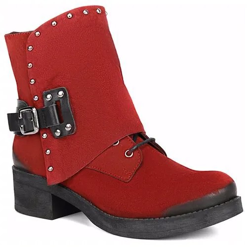 Женские зимние ботинки на каблуке Westfalika, бордовый, Размер 38