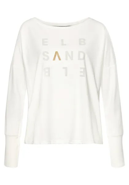 Лонгслив ELBSAND, белый