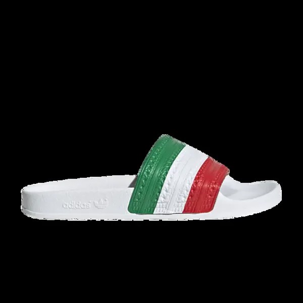 Кроссовки Adidas Adilette Slides, белый
