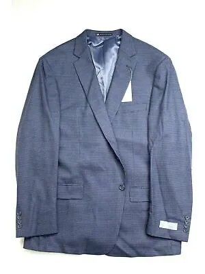HART SCHAFFNER MARX Мужской синий однобортный пиджак в клетку стрейч 40R
