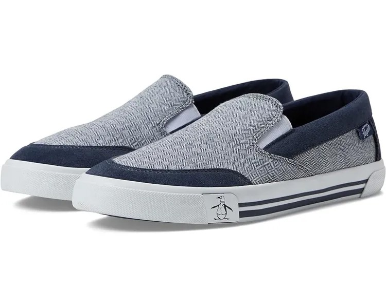 Кроссовки Original Penguin Neo Slip-On, цвет Navy Textile