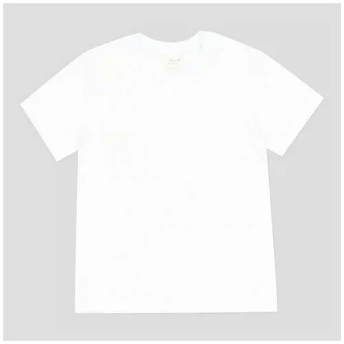 Футболка детская белая однотонная/футболка с коротким рукавом/футболка детская/рост 92 ог52