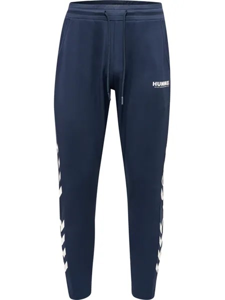 Спортивные брюки Hummel Hosen Hmllegacy Poly Tapered, цвет BLUE NIGHTS/WHITE
