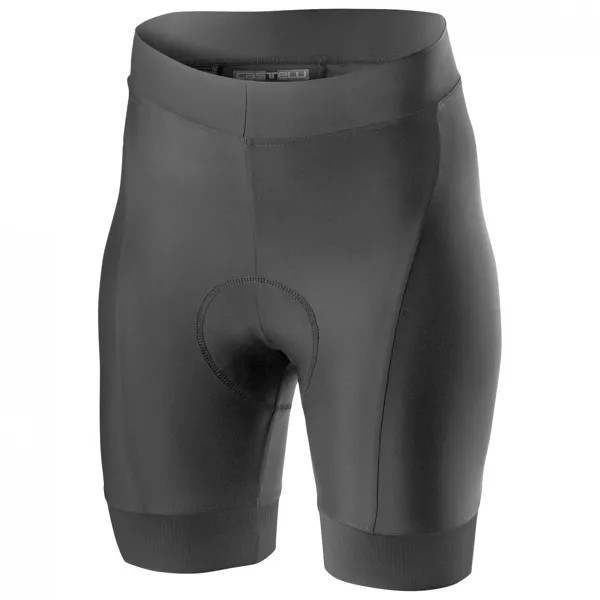 Велосипедные шорты Castelli Women's Prima Short, цвет Black/Dark Gray