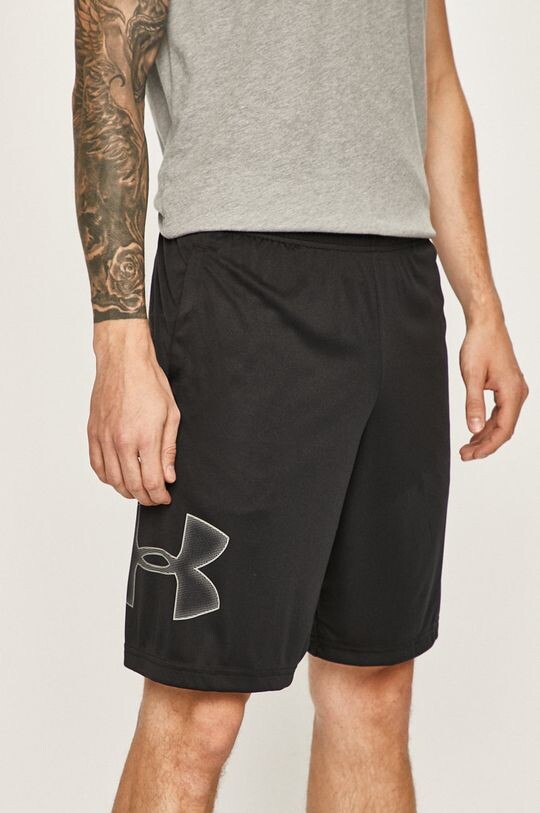 Спортивные шорты Tech с графическим рисунком Under Armour, черный