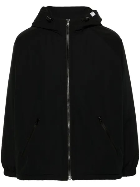 A.P.C. пуховик с капюшоном, черный
