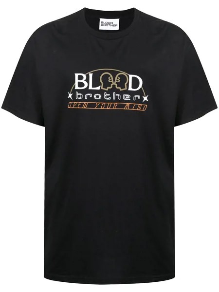 Blood Brother Skyline cotton T-shirt