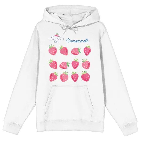 Пуловер с капюшоном BIOWORLD Hello Kitty & Friends, белый