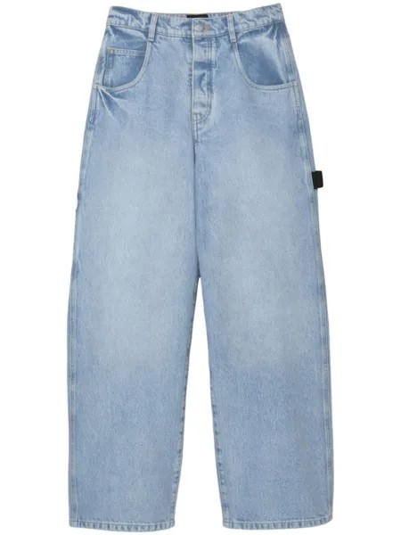 Marc Jacobs джинсы Oversized Carpenter с заниженной талией, синий