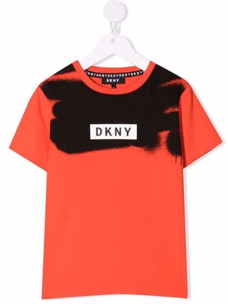 Dkny Kids футболка с логотипом