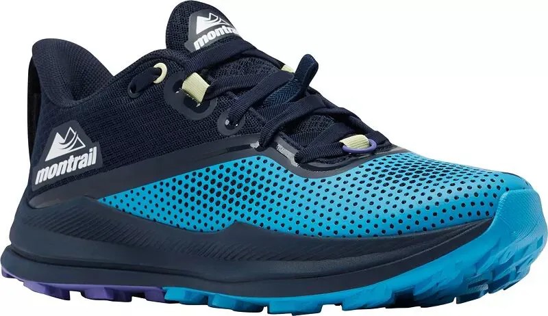 Женские кроссовки для бега по пересеченной местности Columbia Montrail Trinity FKT, синий/темно-синий