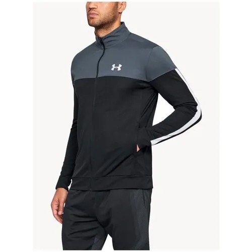 Олимпийка Under Armour Sportstyle Pique размер MD, stealth gray/white - 008