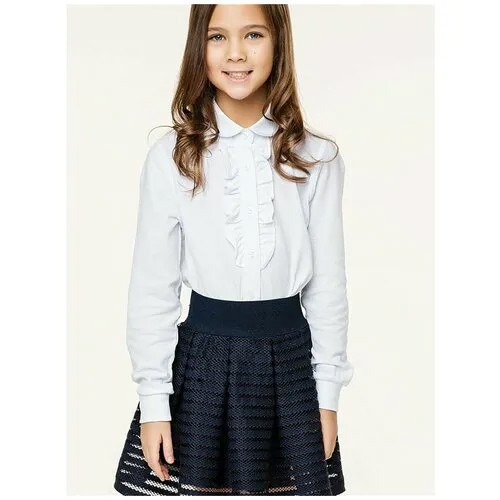 Блузка для девочки Winkiki школьная WJG82231 сиреневый 152 размер