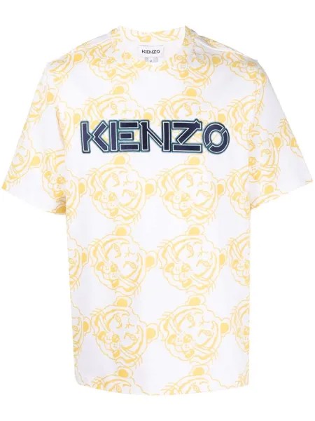 Kenzo Tiger logo-print T-shirt