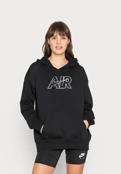 Толстовка Nike Air Hoodie, черный / белый