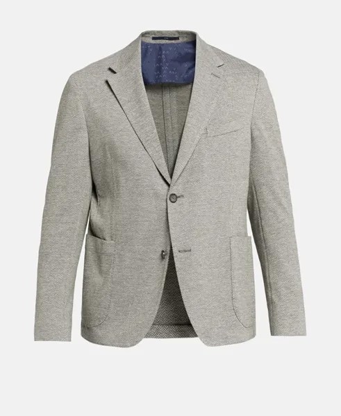 Шерстяной пиджак Eduard Dressler, цвет Medium Grey