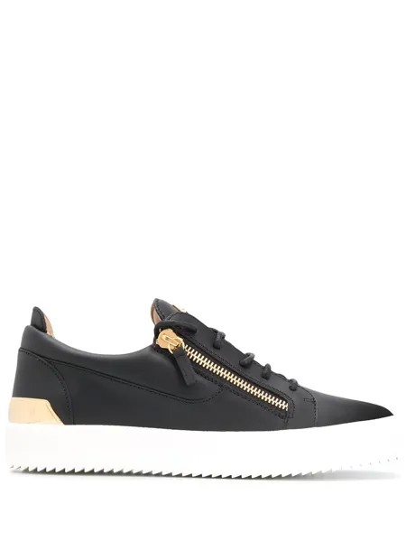 Giuseppe Zanotti кеды Frankie с молниями сбоку
