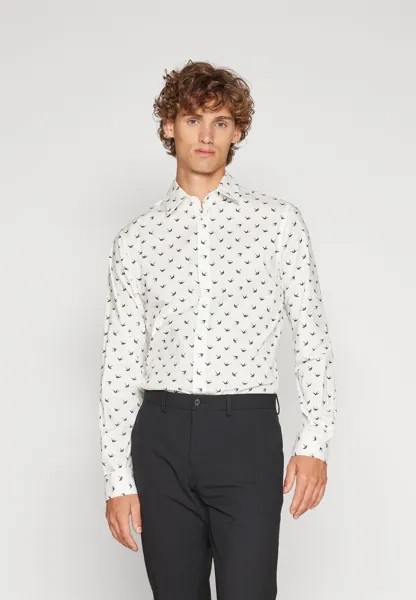 Классическая рубашка Twisted Tailor X August Mcgregor Twisted Tailor, цвет white/black