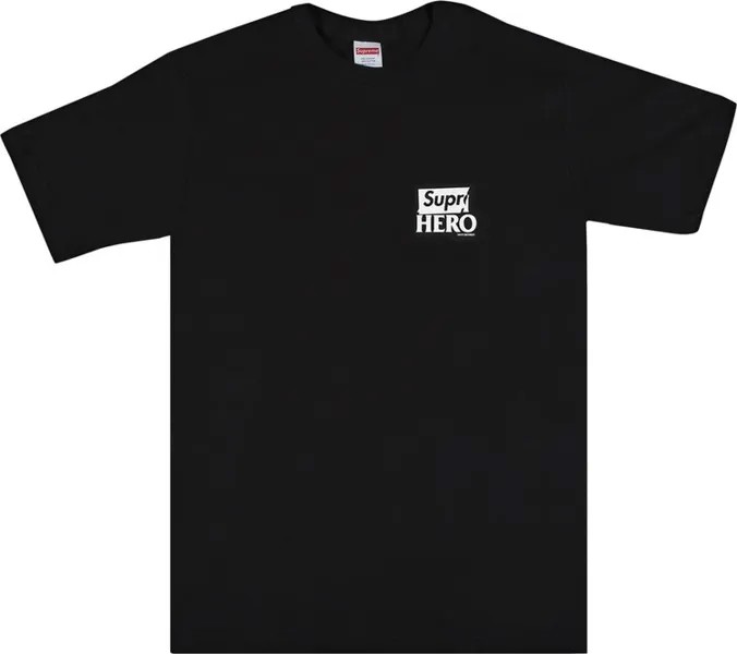 Футболка Supreme x ANTIHERO Dog Tee 'Black', черный