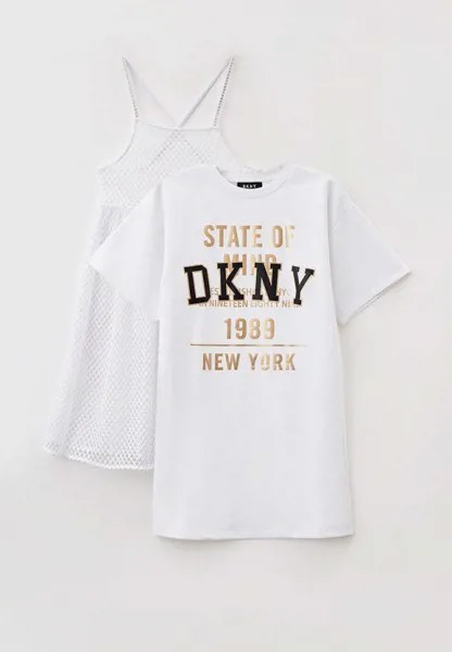 Сарафан и футболка DKNY