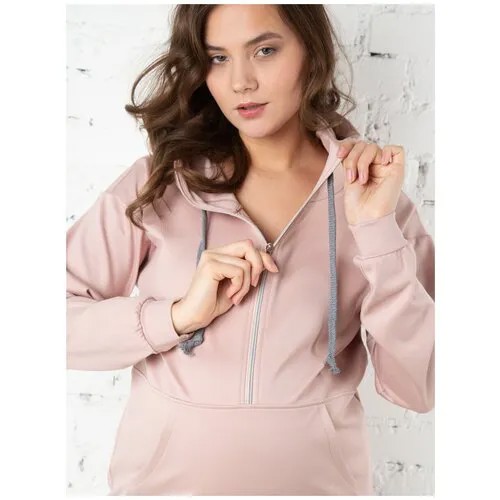 Худи  Мамуля Красотуля, размер 50 (XL), розовый