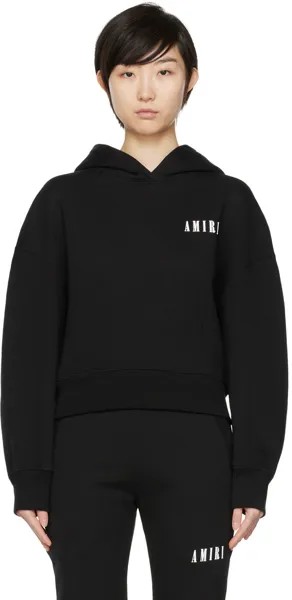 Черный худи из хлопка AMIRI