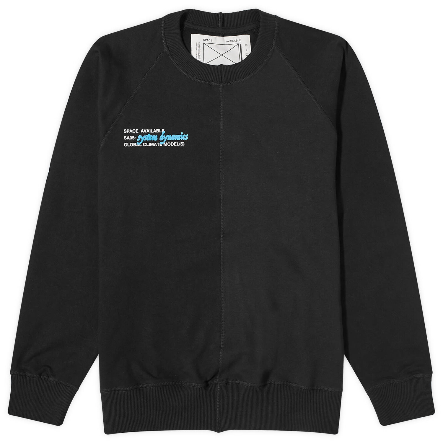 Толстовка Space Available System Dynamics Sweatshirt, черный