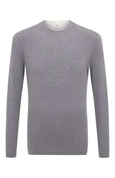 Хлопковый лонгслив Brunello Cucinelli