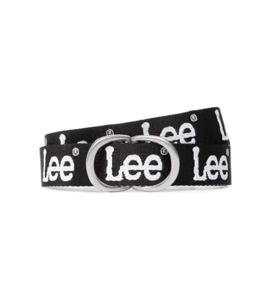Ремень мужской Lee Men Logo Belt черный, 100 см