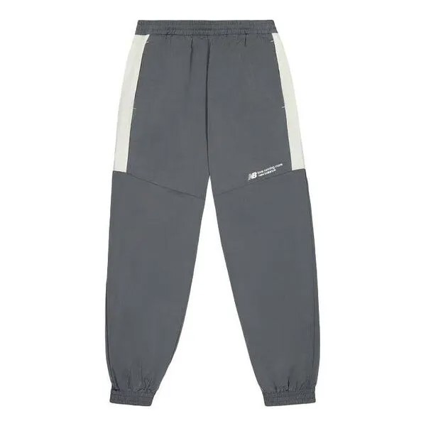 Штаны тканые спортивные штаны New Balance, серый