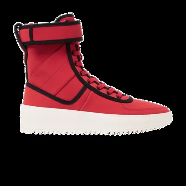 Кроссовки Fear Of God Fear of God Military Sneaker 'Red Black', красный