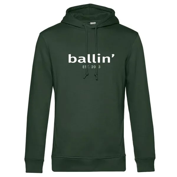 Стандартное восточное время 2013 худи базовый худи Ballin, зеленый