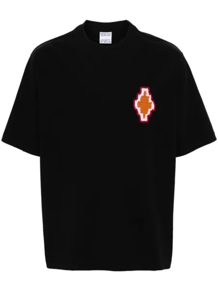 Marcelo Burlon County of Milan футболка Macrame Cross, черный