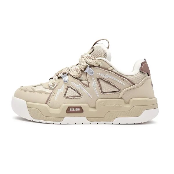 Кроссовки Champion Skateboarding Shoes Women's Low-top Khaki, хаки