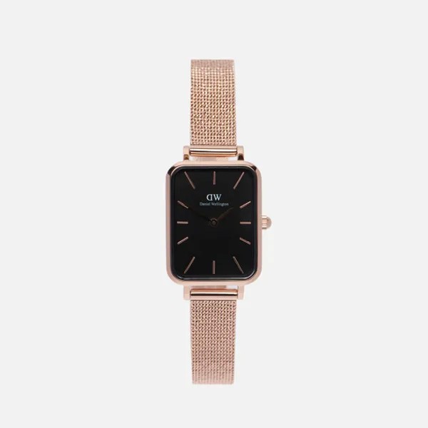 Наручные часы женские Daniel Wellington Quadro Pressed Melrose DW00100432_золотой