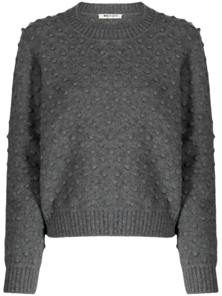 Ports 1961 фактурный джемпер, серый