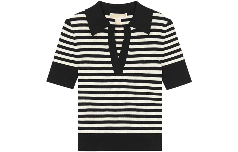 Michael Kors Женская Рубашка Поло Michael Kors, цвет Black